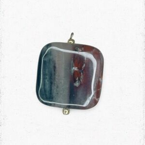 5014u. Natural Stone Pendant